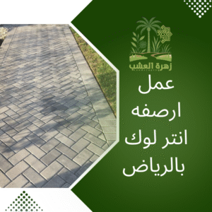 عمل ارصفه انتر لوك بالرياض